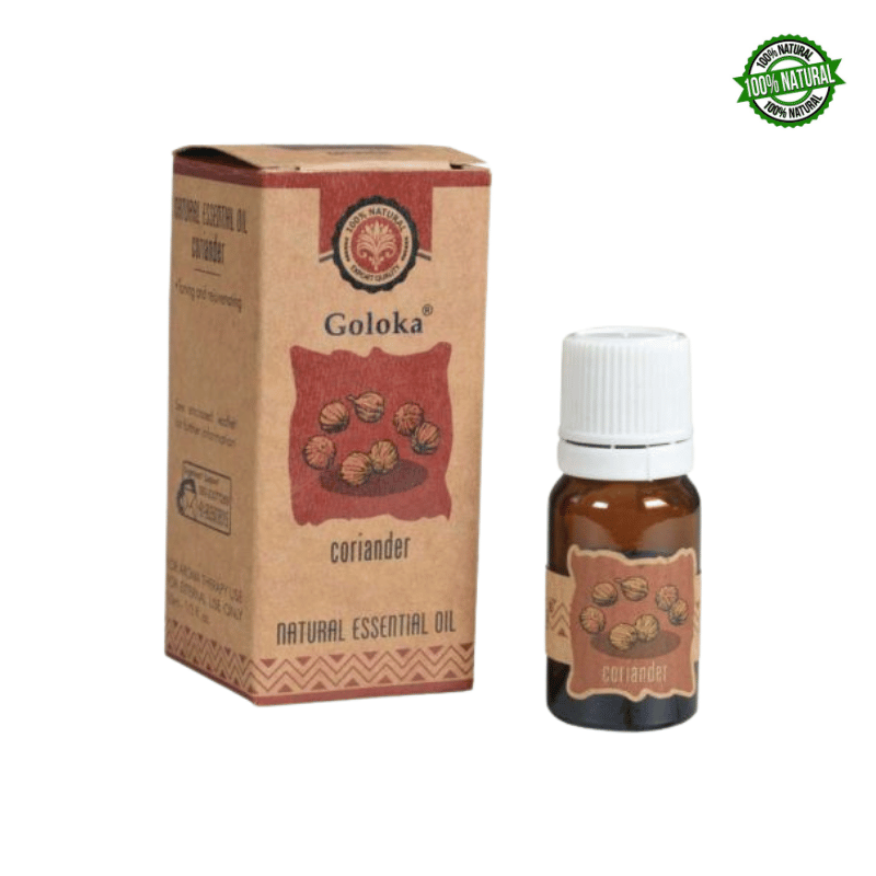 Coriandolo 100% olio essenziale Goloka