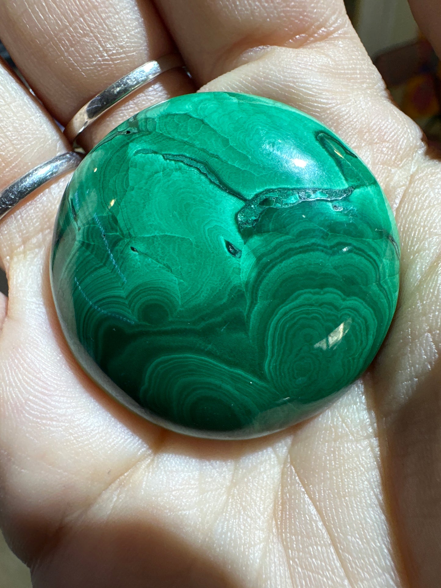 Cabochon di Malachite