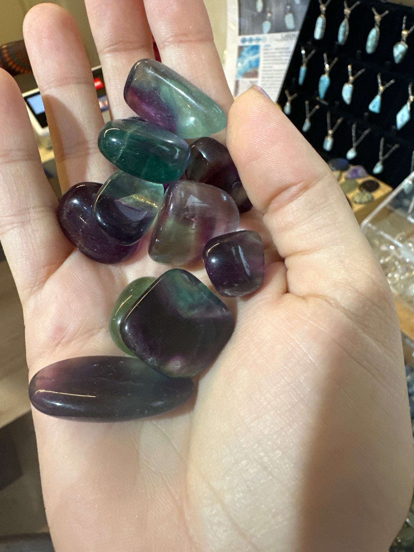 Fluorite burattata