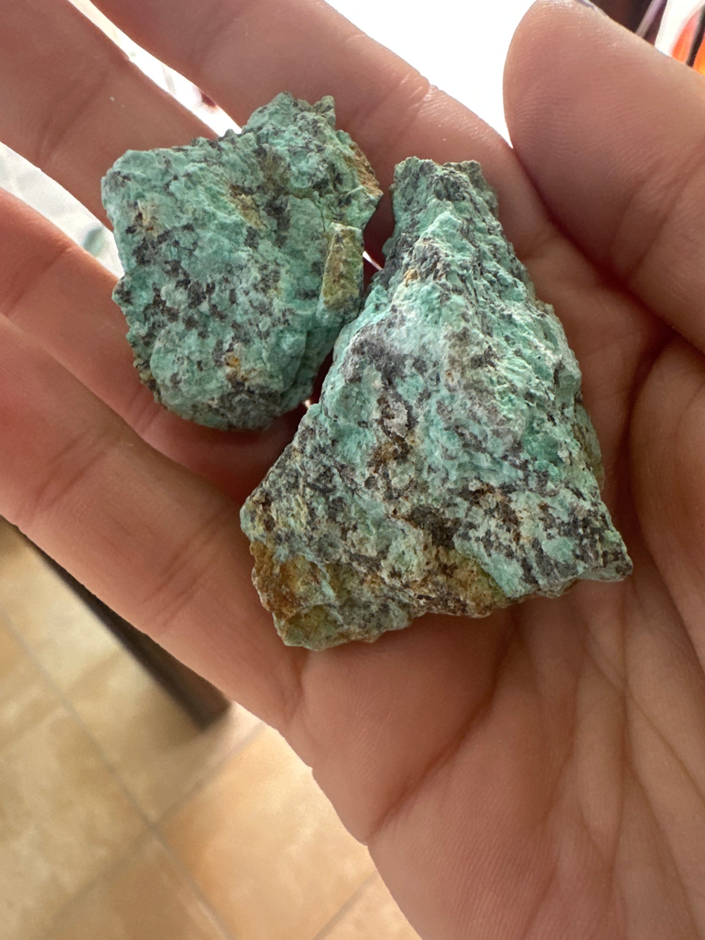 Turchese Africano grezzo