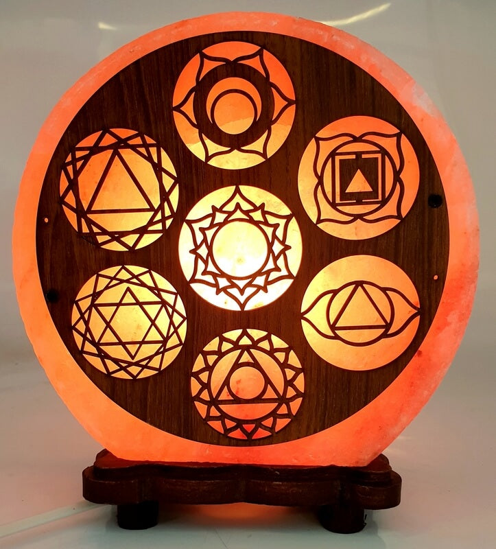 Lampada di Sale 7chakra