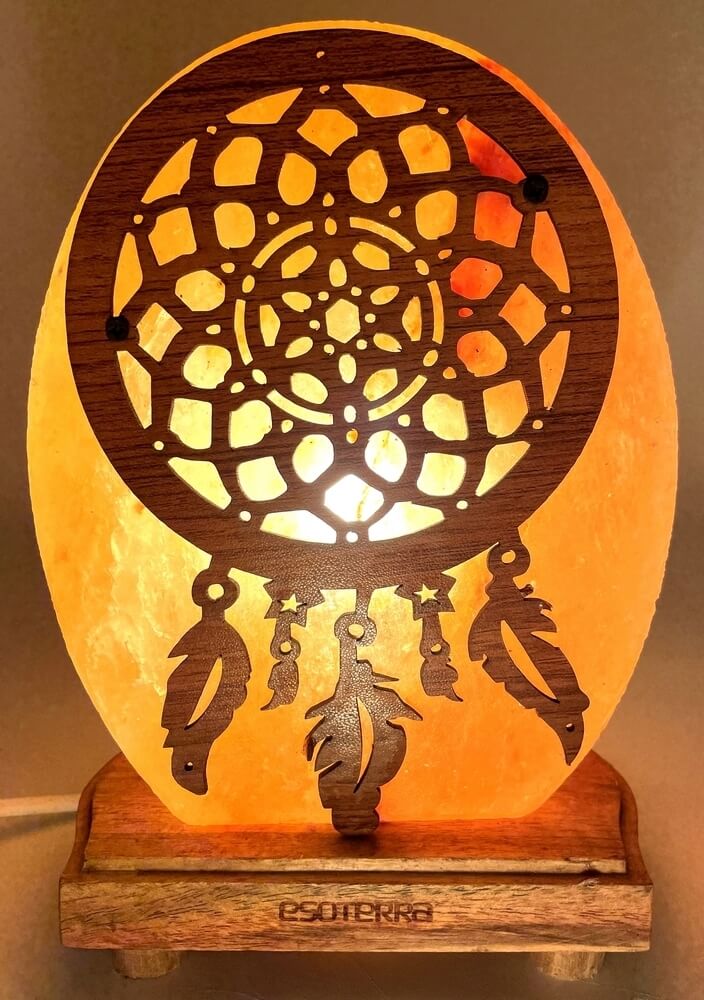 Lampada di Sale Acchiappasogni Ovale