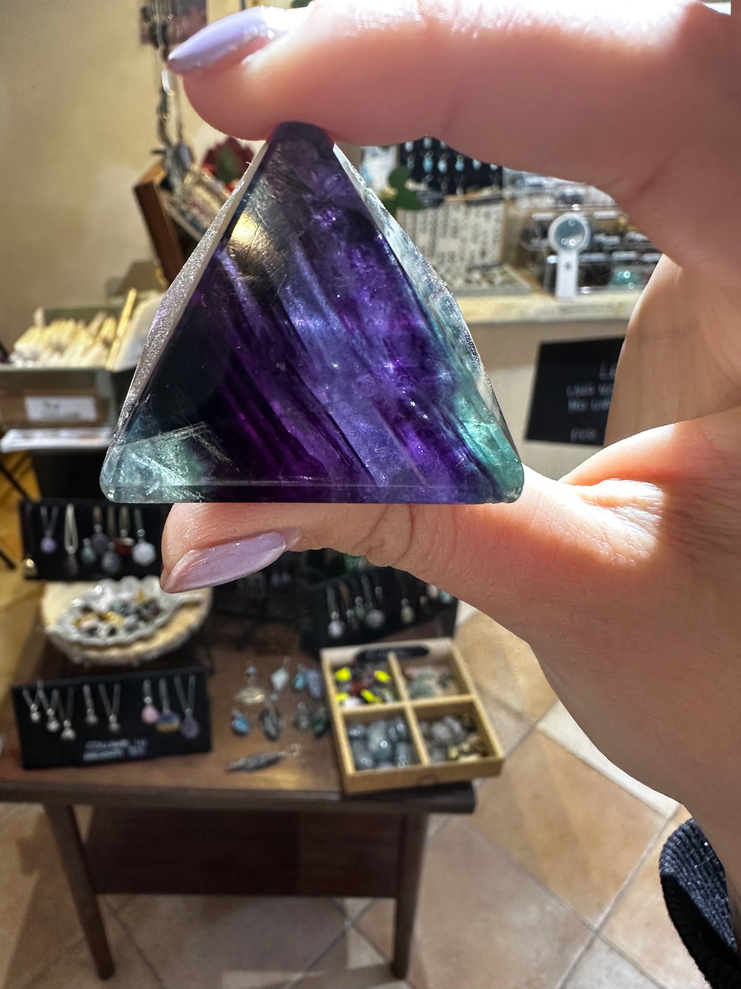 Piramide di Fluorite