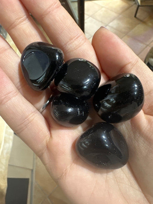 Ossidiana Nera burattata