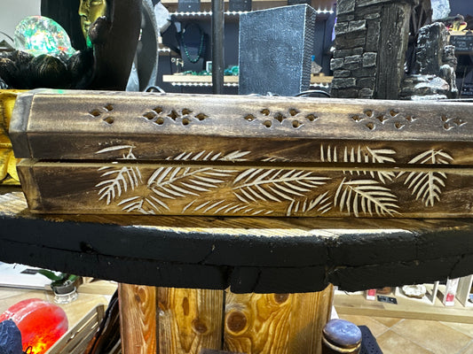 Porta Incensi Bauletto in Legno