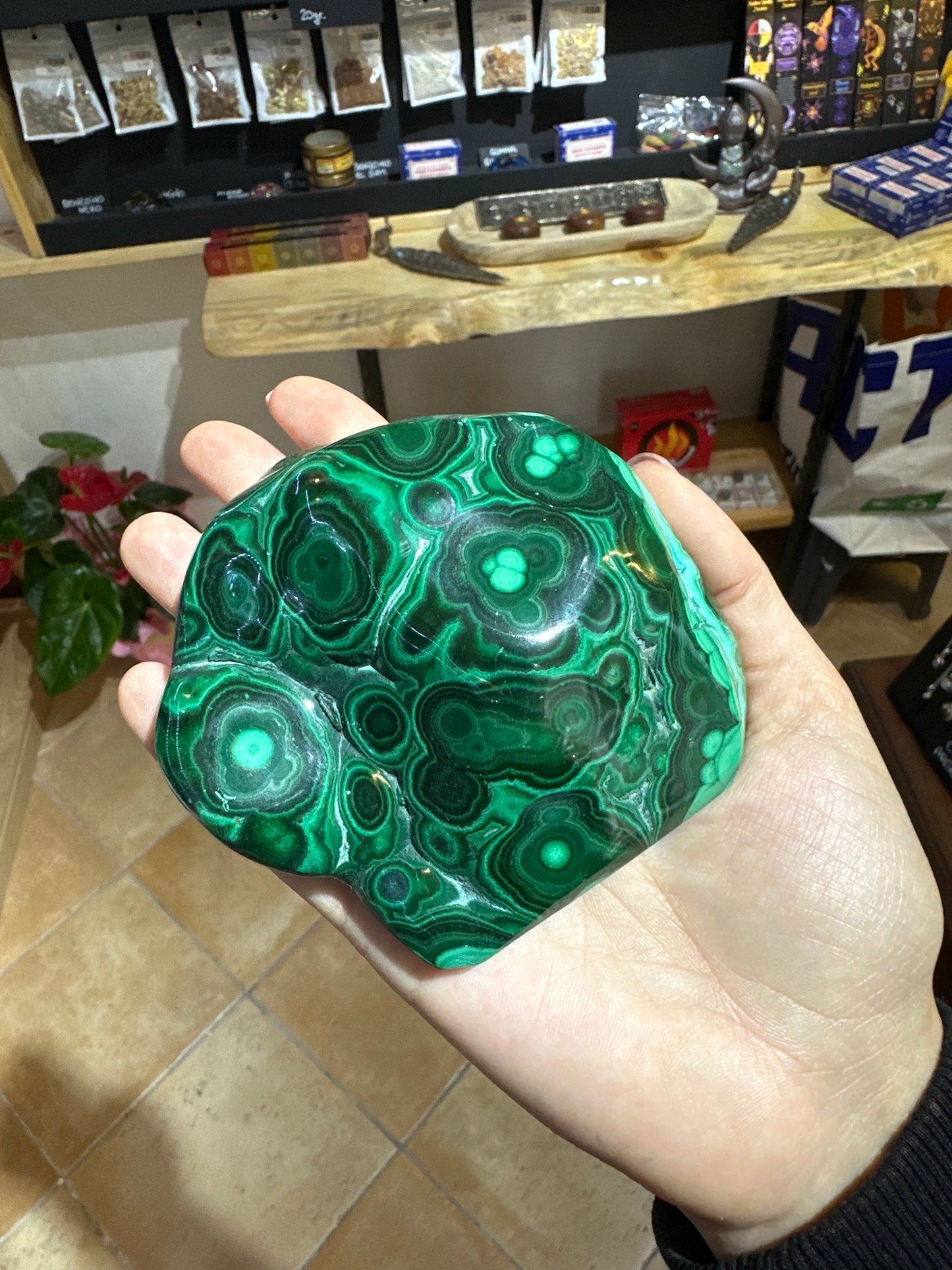 Malachite levigata Freeform