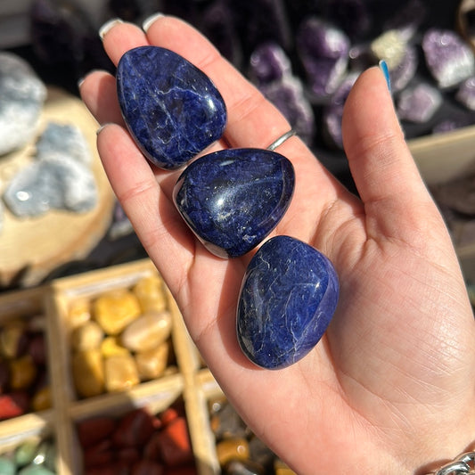 Sodalite burattata prima scelta