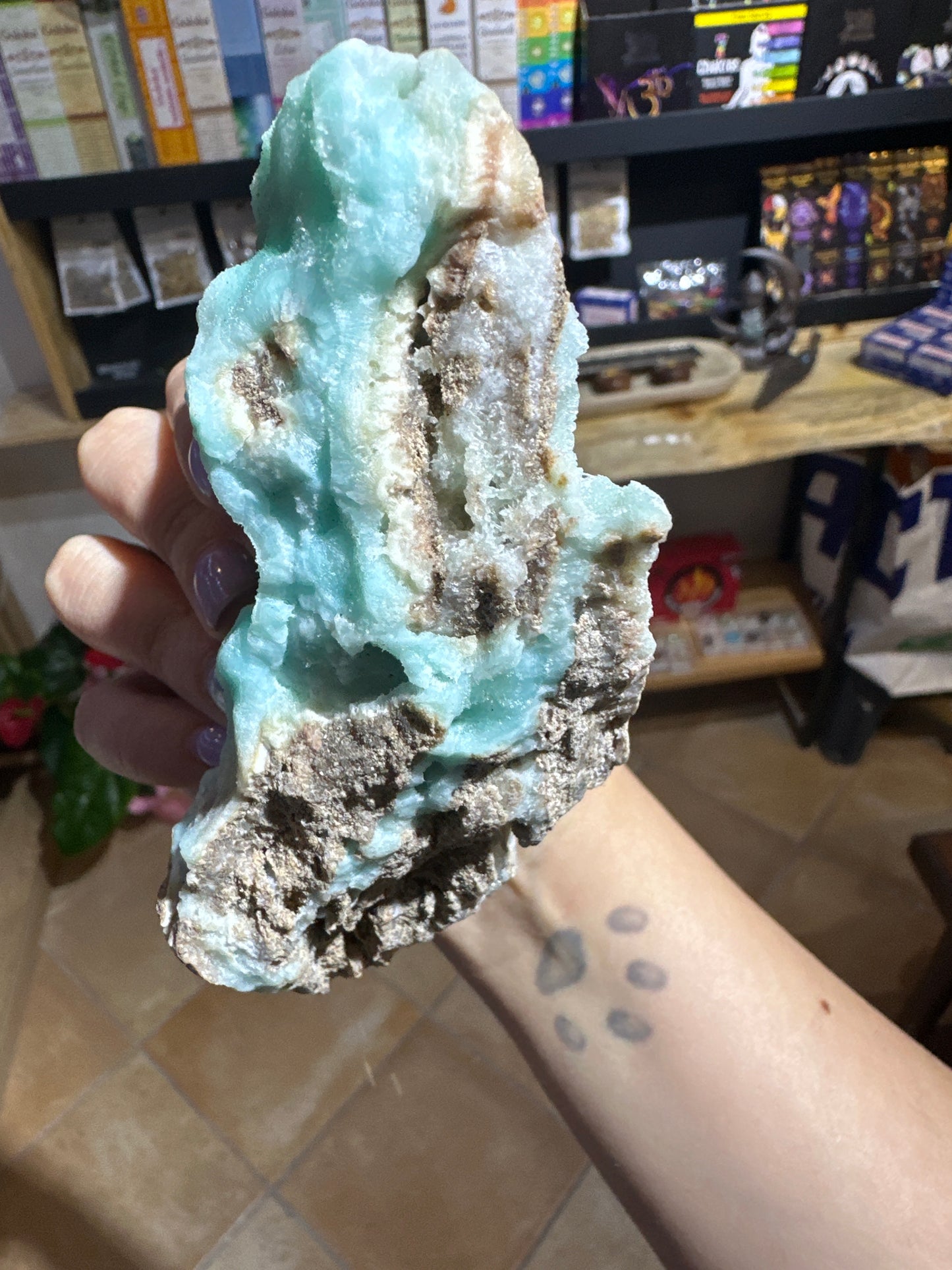 Calcite Caraibica con Aragonite