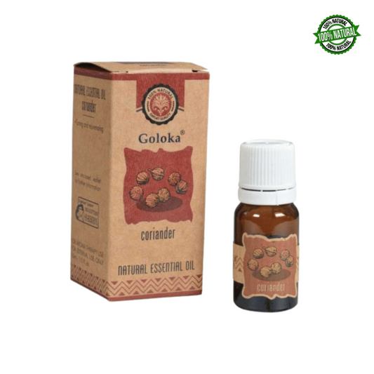 Coriandolo 100% olio essenziale Goloka