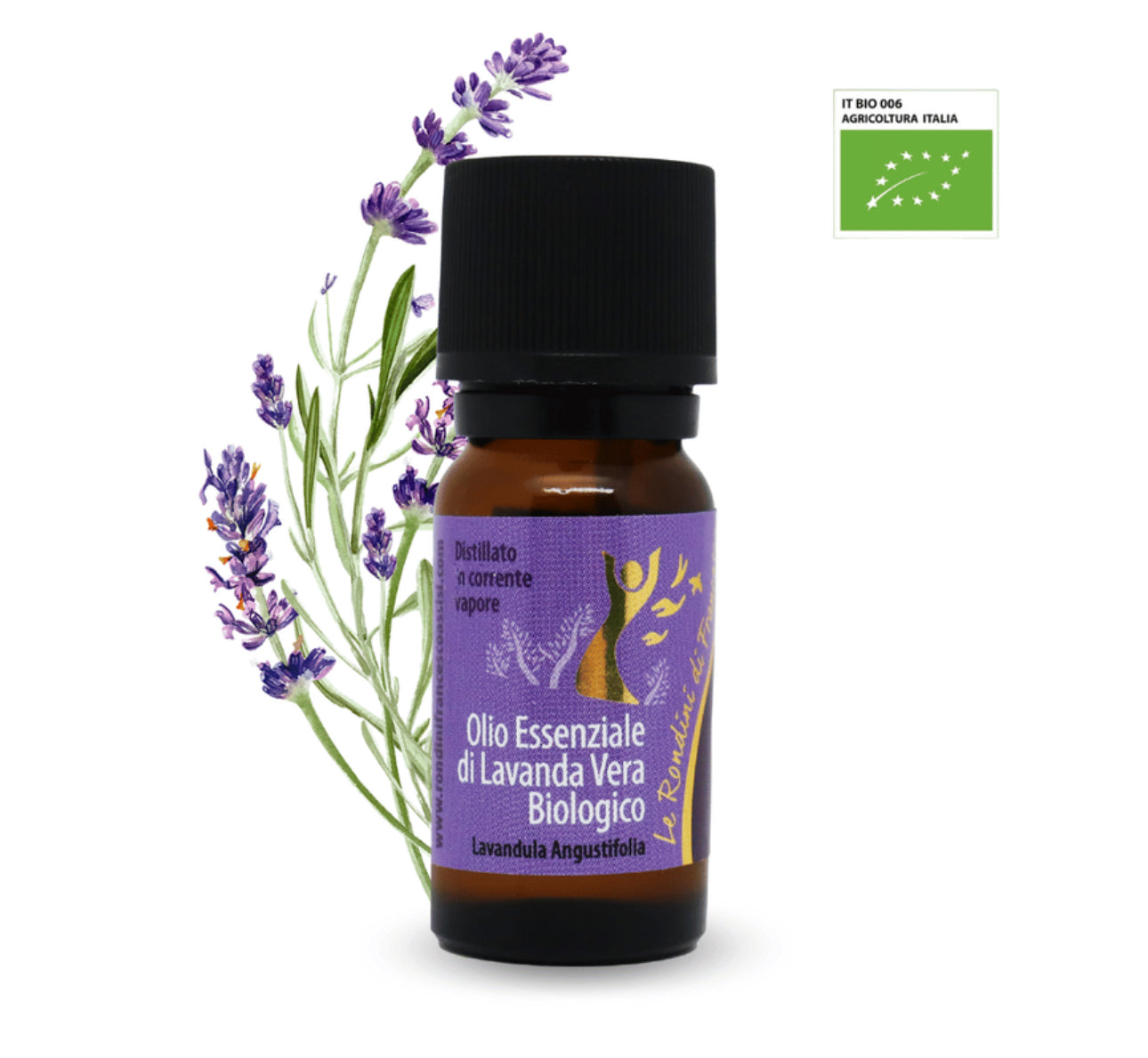 Olio Essenziale Lavanda Puro Bio Certificato