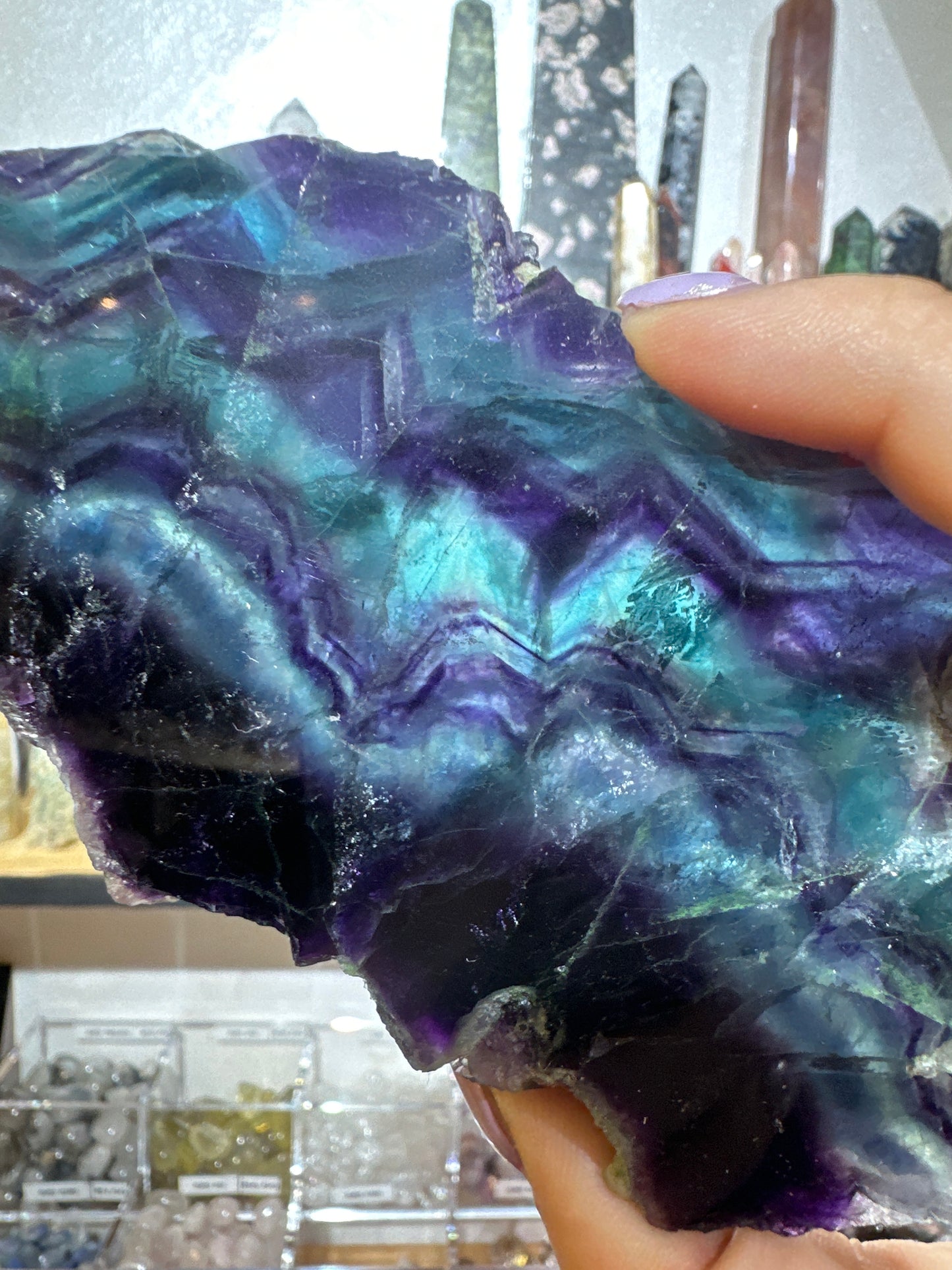 Lastra di Fluorite
