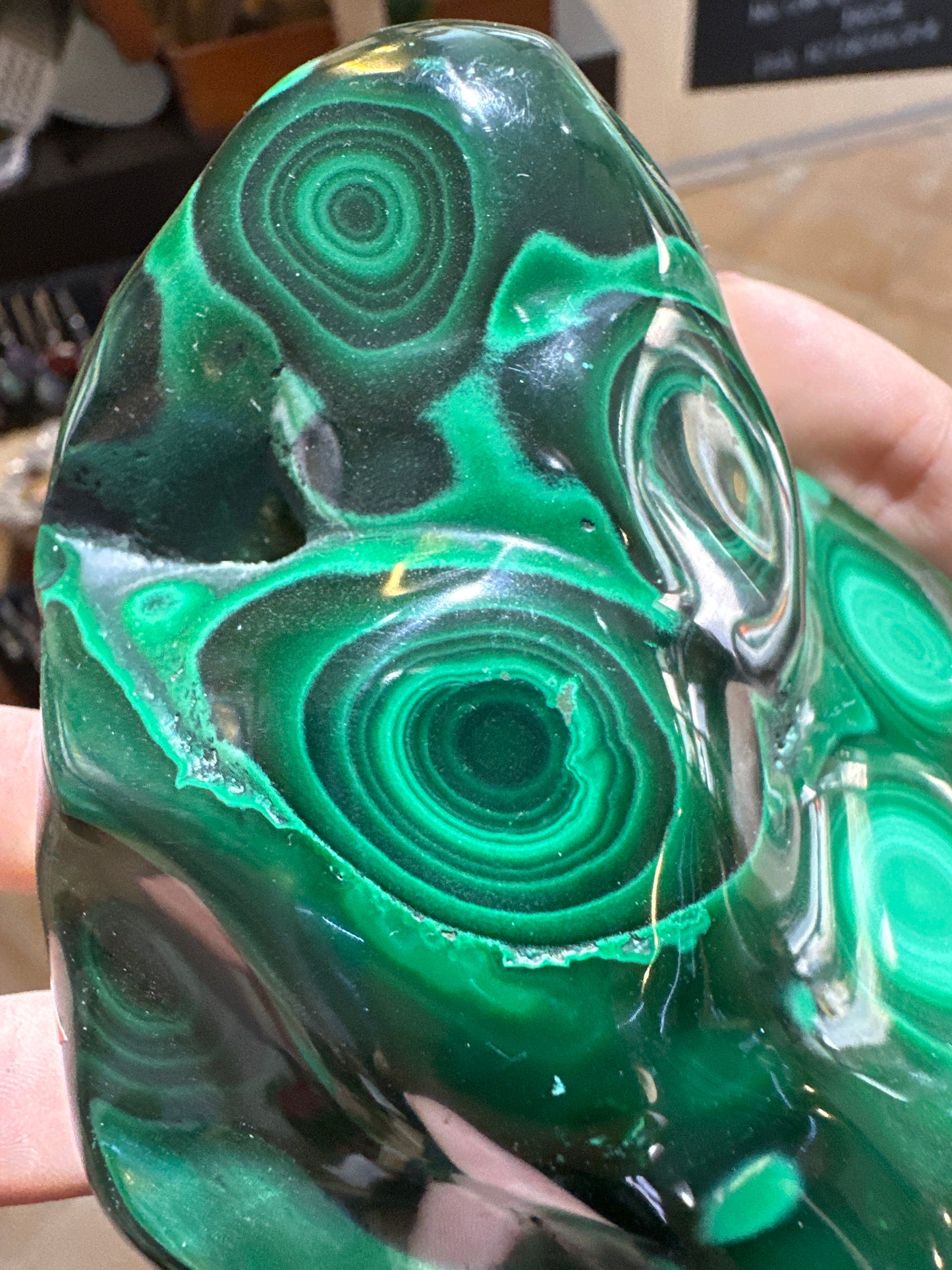 Malachite levigata Freeform