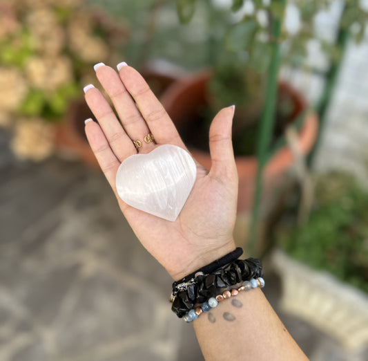 Cuoricini di Selenite