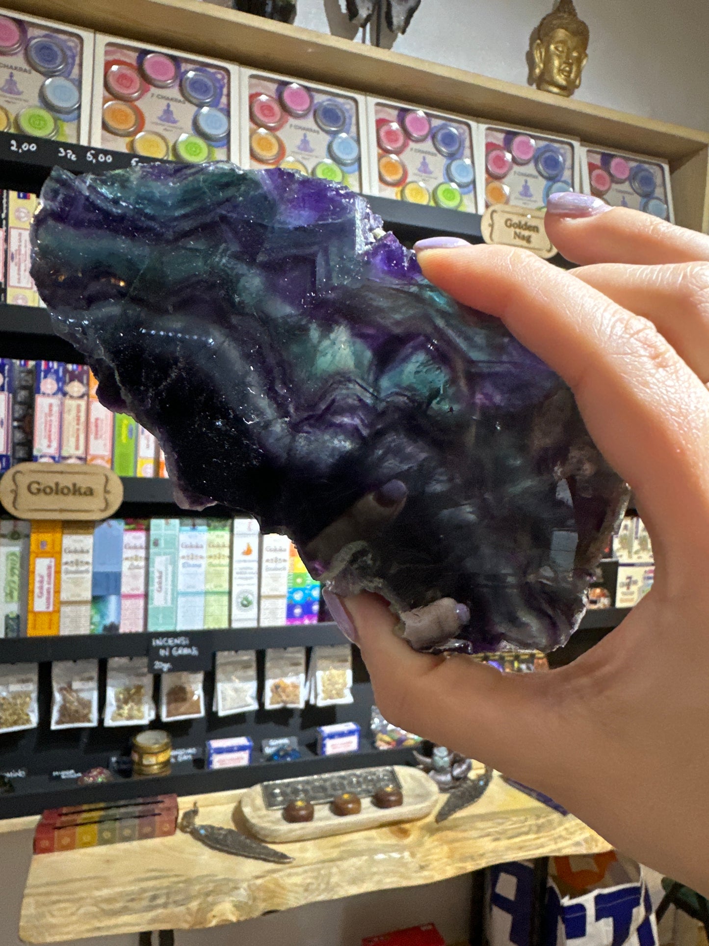 Lastra di Fluorite