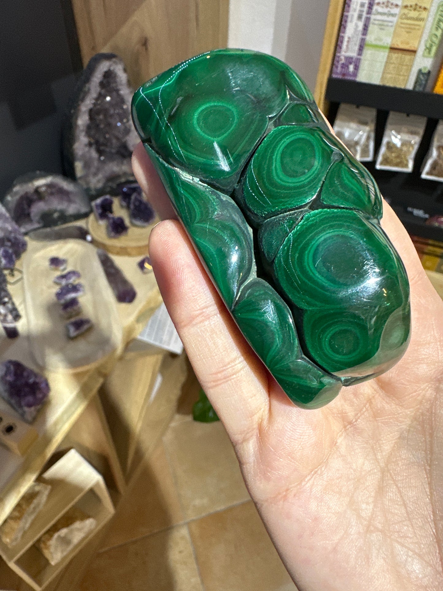 Malachite levigata