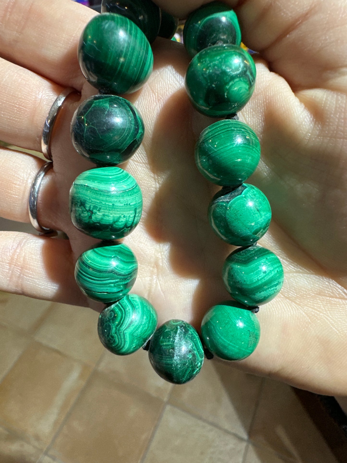 Collana di Malachite