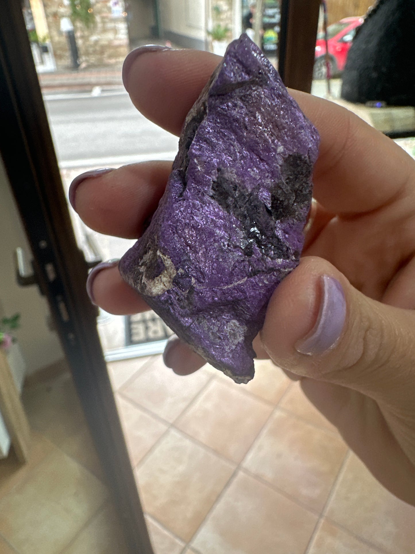 Purpurite grezza