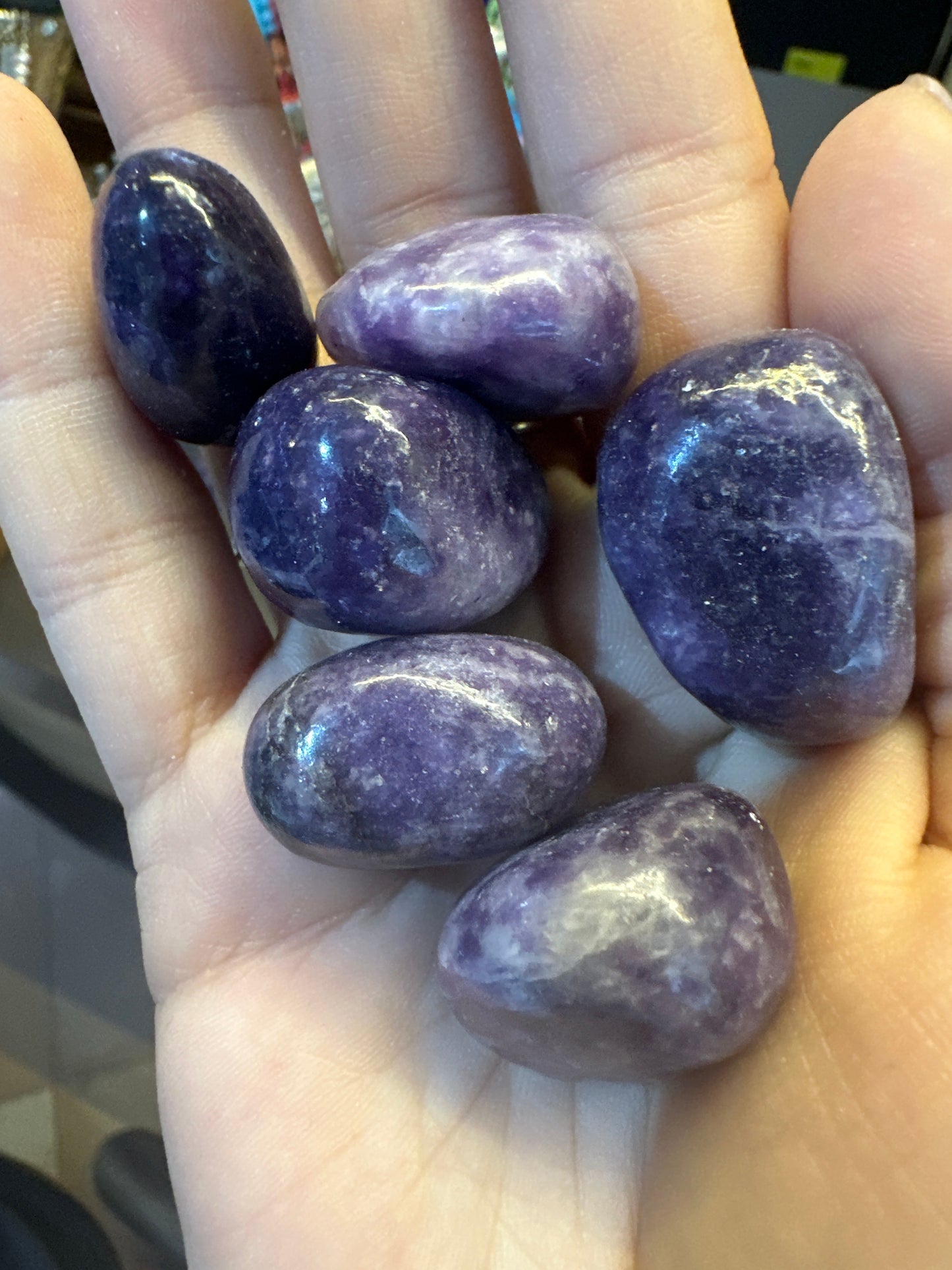 Lepidolite burattata