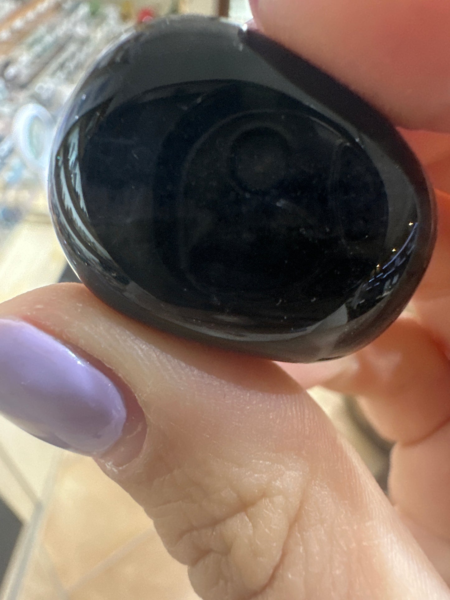 Onice Nero burattato