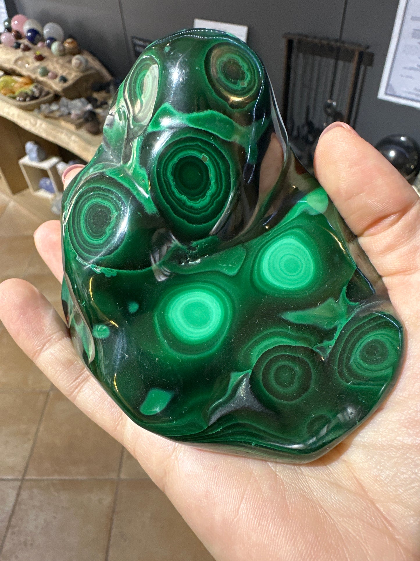 Malachite levigata Freeform