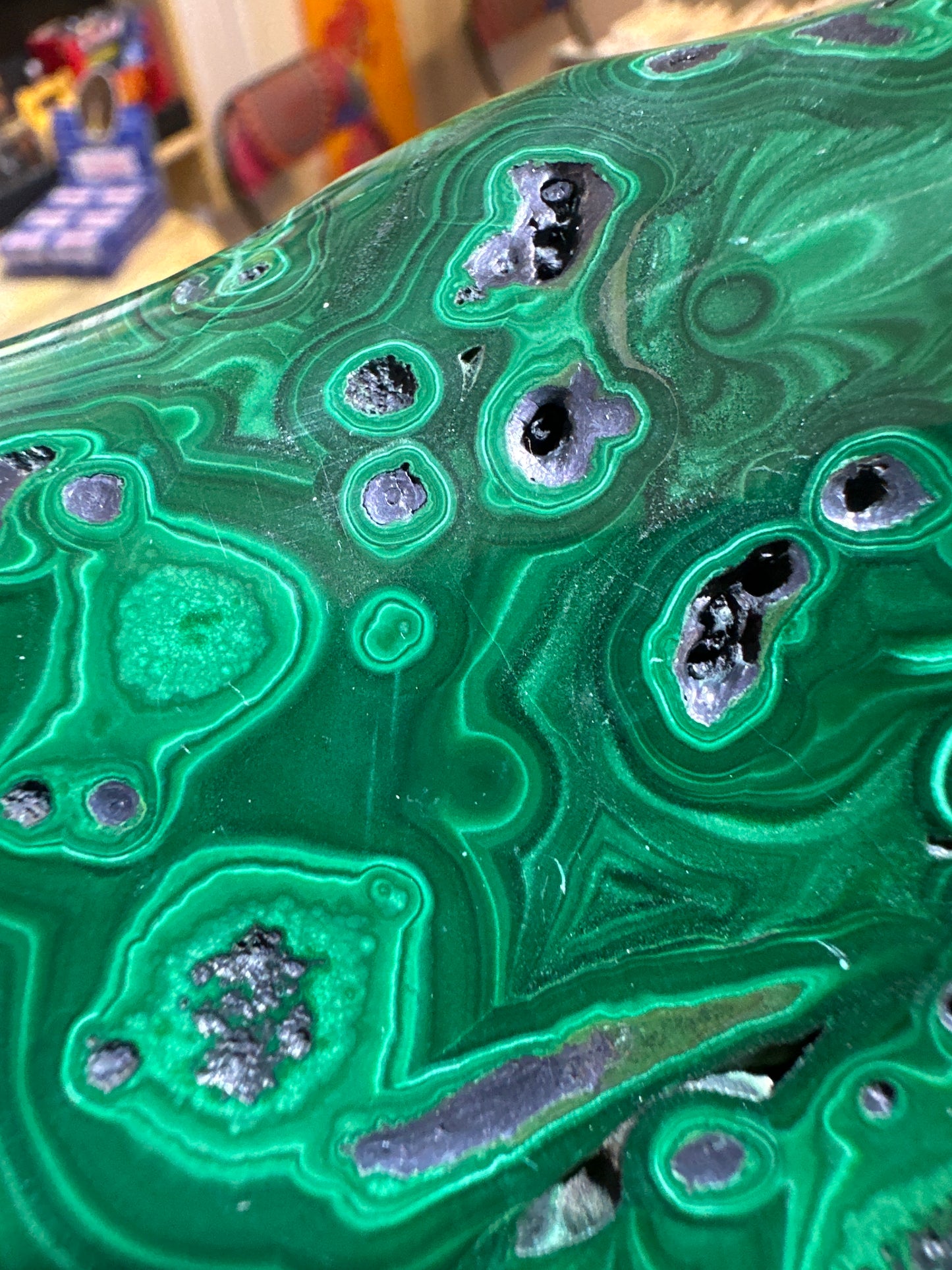 Malachite levigata Freeform