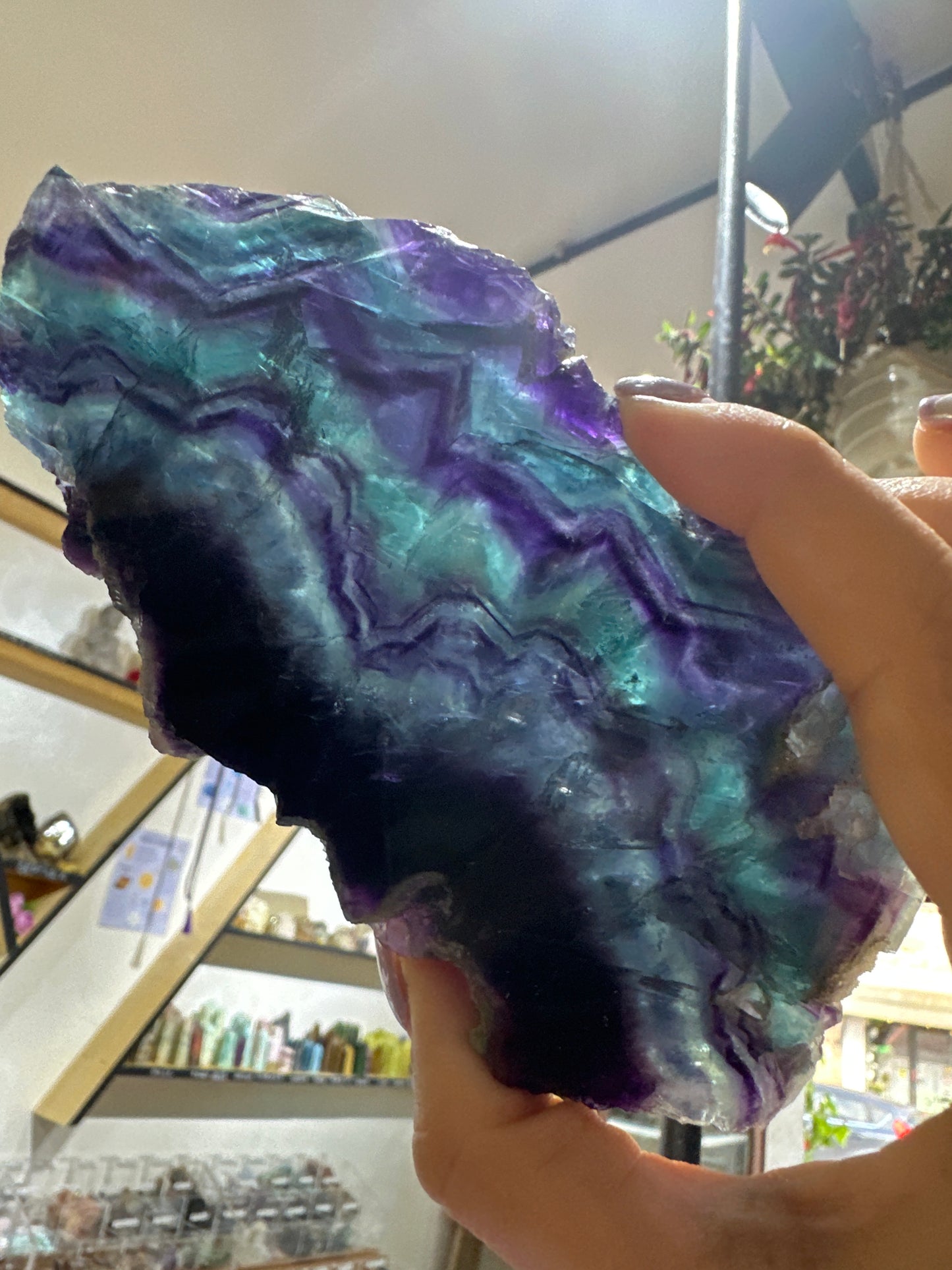 Lastra di Fluorite