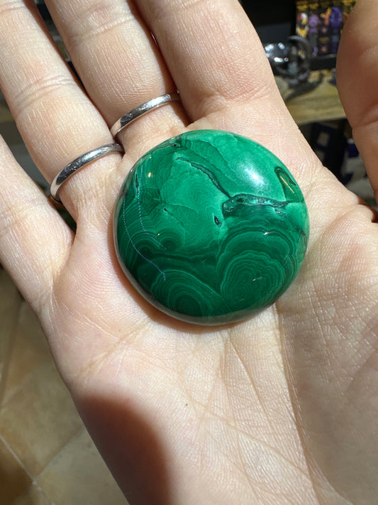 Cabochon di Malachite