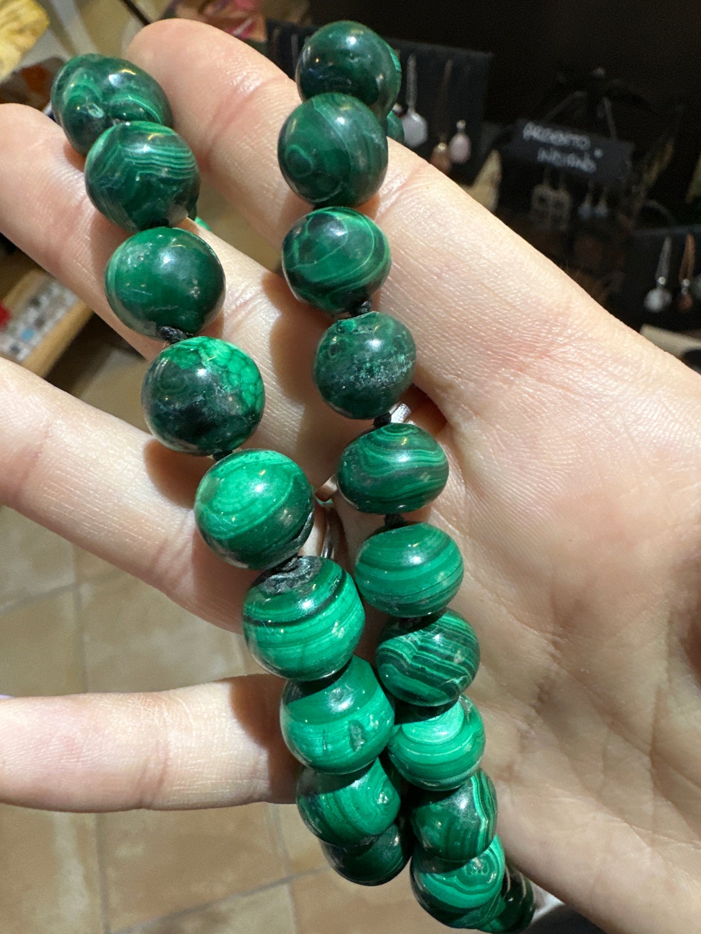 Collana di Malachite
