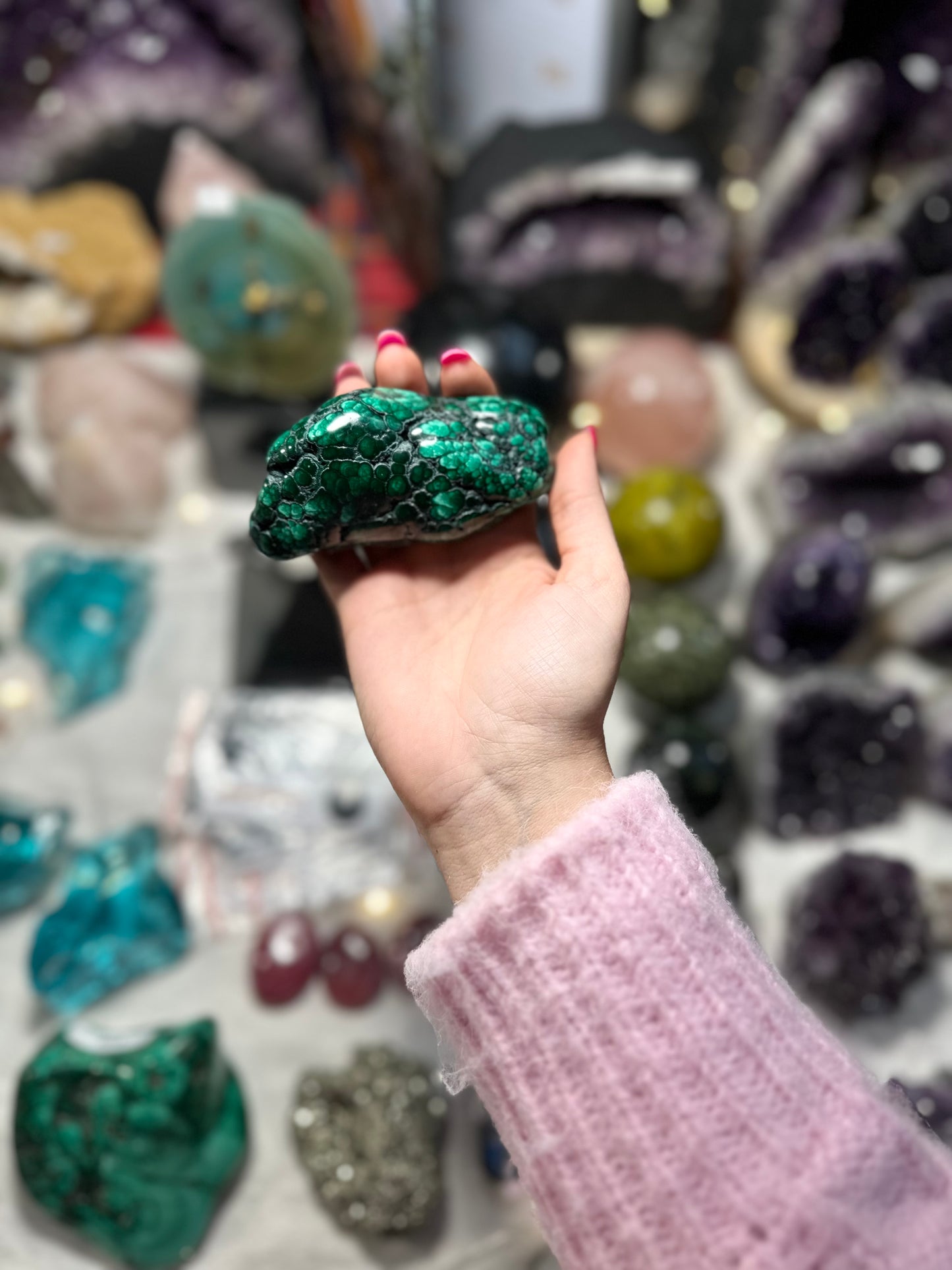 Malachite levigata