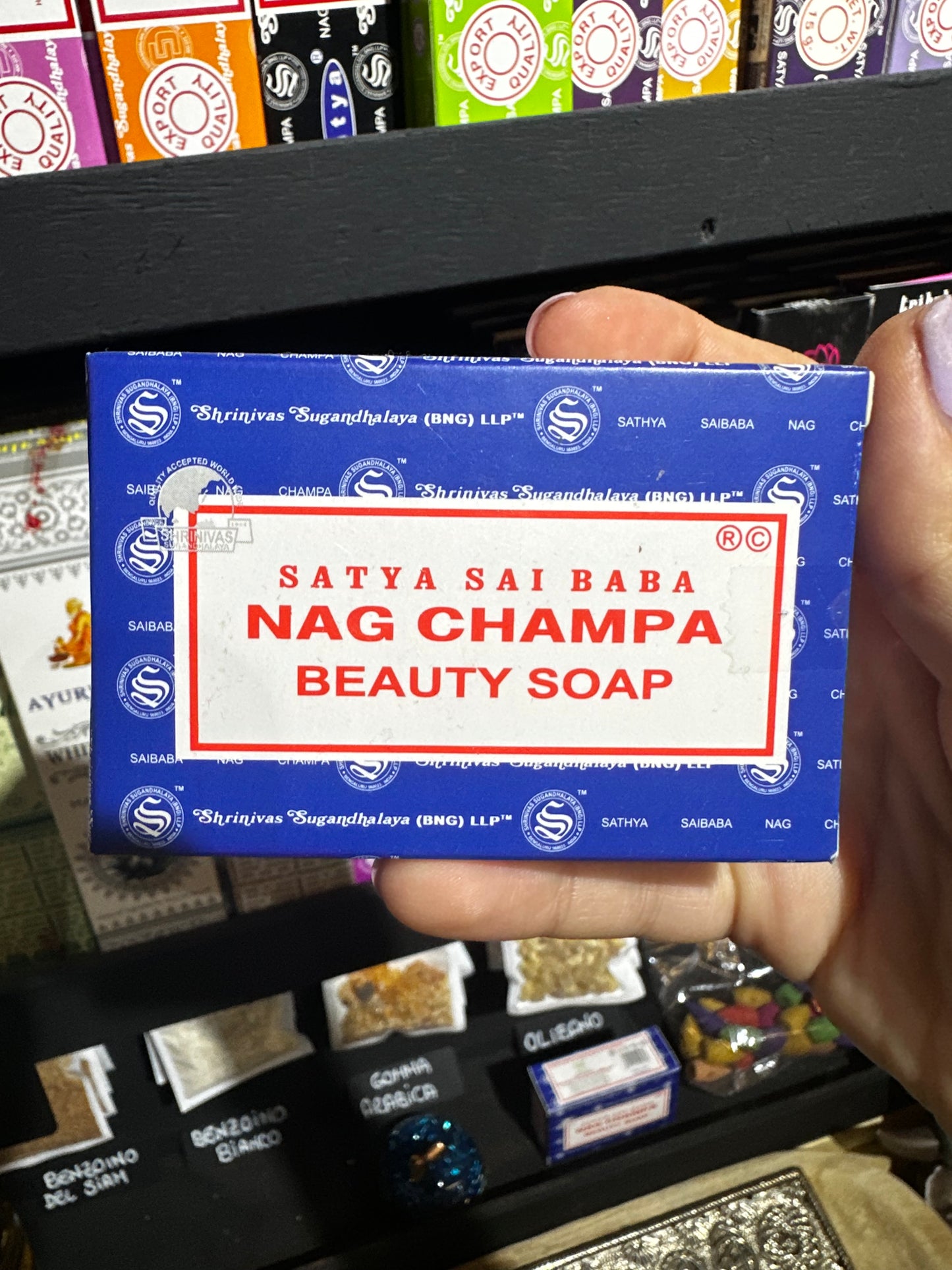 Saponetta per viso/corpo Nag Champa