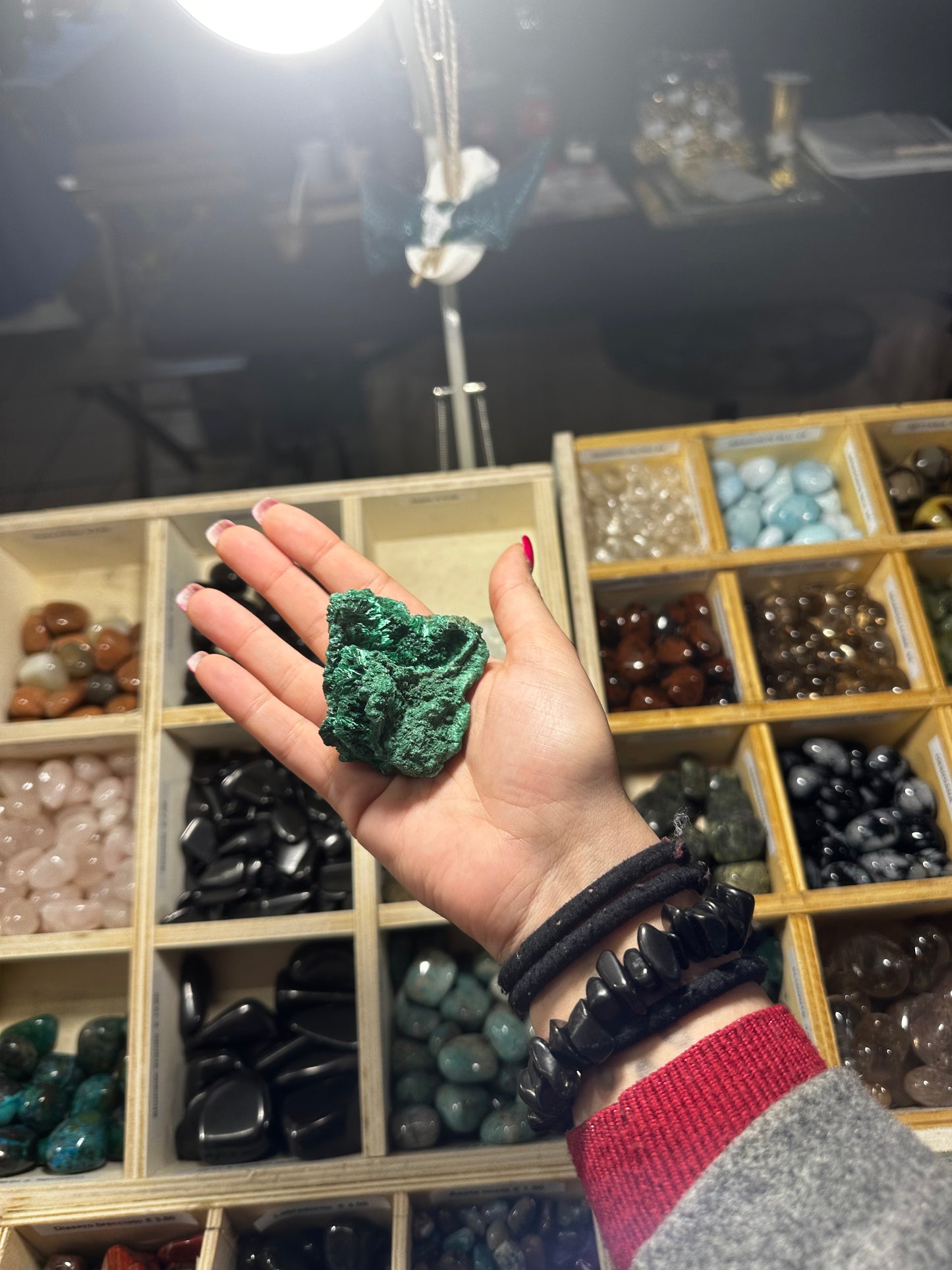 Malachite grezza 4cm
