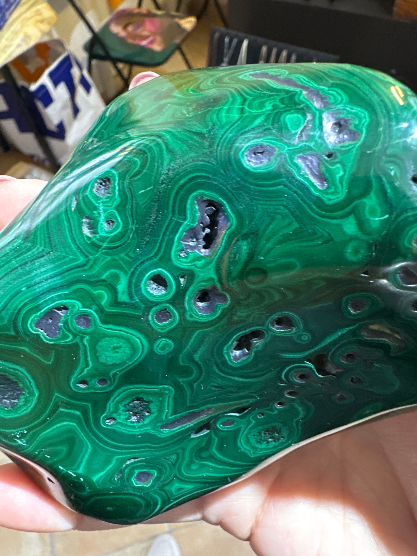 Malachite levigata Freeform