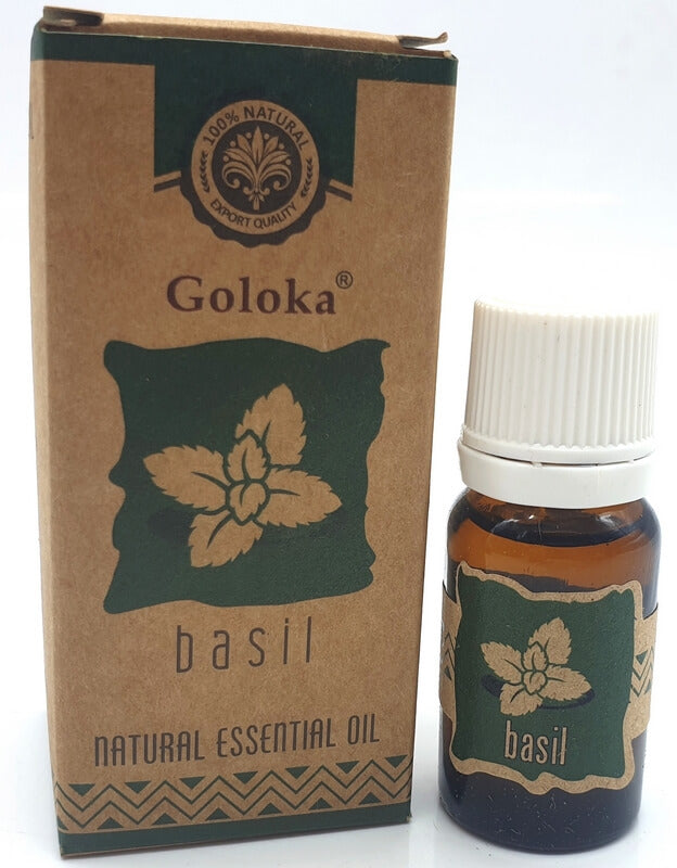 Basilico 100% Olio Essenziale Goloka