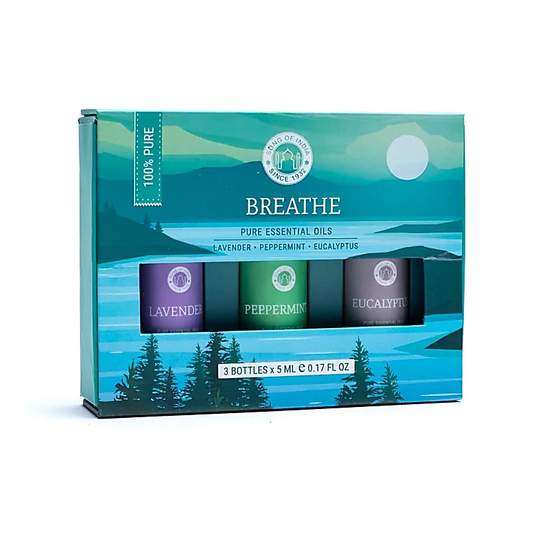 SET OLII ESSENZIALI AROMATERAPIA BREATHE