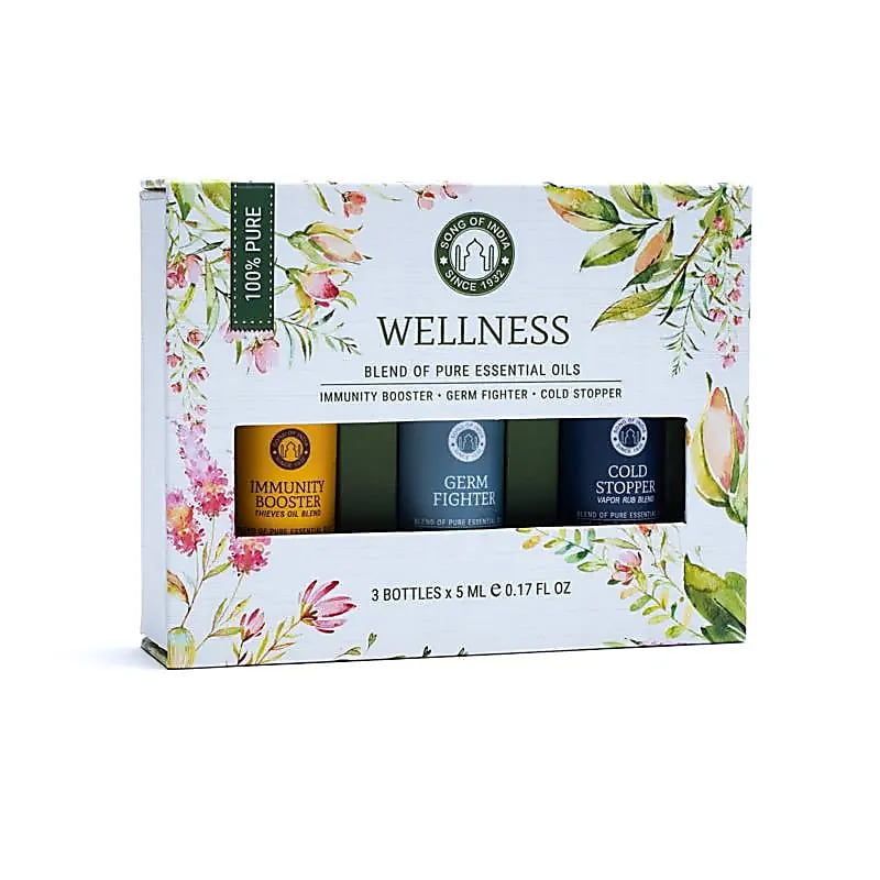SET OLII ESSENZIALI AROMATERAPIA WELLNESS