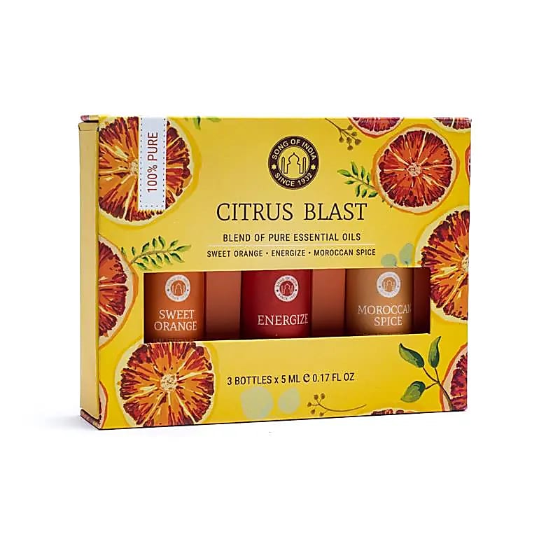 SET OLII ESSENZIALI AROMATERAPIA CITRUS BLAST