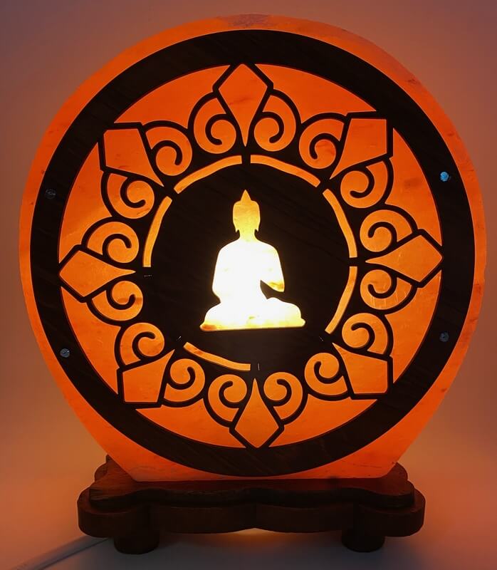 Lampada di Sale Buddha