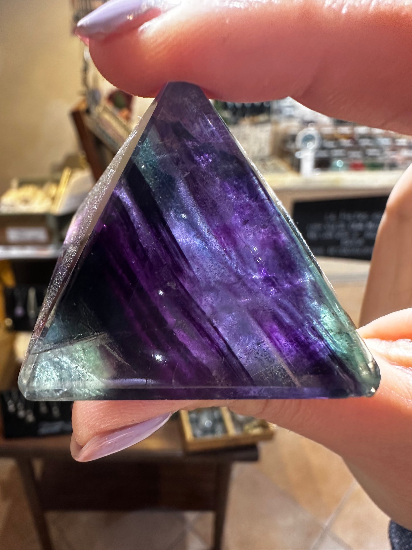 Piramide di Fluorite