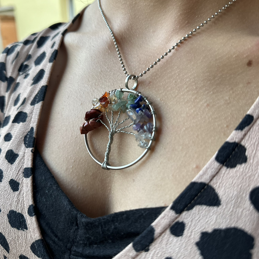 Collana con albero della vita