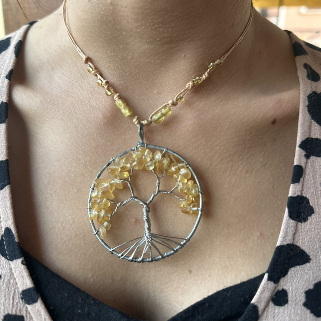 Collana con albero della vita
