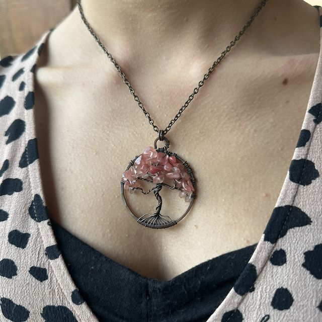 Collana con albero della vita